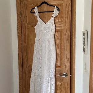 White Mid-length Sundress